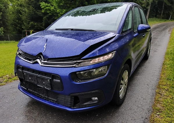 Citroen C4 SpaceTourer cena 32900 przebieg: 116000, rok produkcji 2018 z Wołczyn małe 121